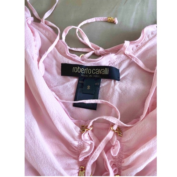 Roberto Cavalli Silk Camisole Halter Top - Picture 4 of 4